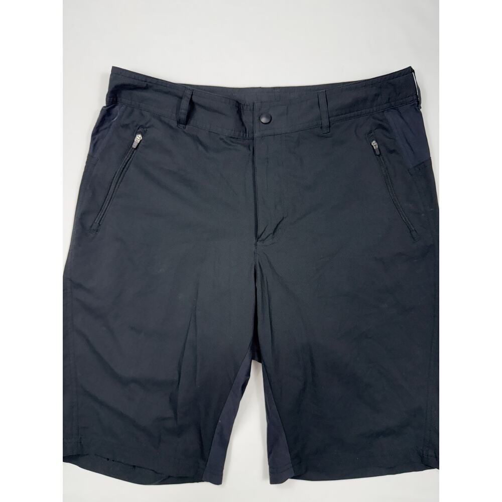 Mens Co-op Cycling Shorts Black Adjustable Waist Sz M Pockets Interior support